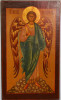 Antique Russian Icon Of The Guardian Angel