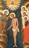 Antique  Monumental 17c Russiandouble-Sided  Icon Of The Mandylion/Baptism