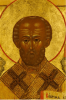 Antique Russian 18C Icon Of St. Nicholas