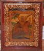 Antique 19C Russian Icon Of St.Michael (Michail) With Kiot Large