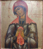 Antique 19c Russian icon of Softening Evil Hearts (2120)