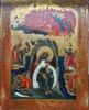 Antique 19c Russian icon of Ilyaj the Prophet (11741)