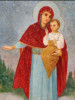 Antique 19c Russian icon of Augustovskaya(11519)