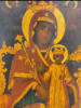 Antique 19c Russian icon of Fadeless Color