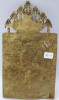 Antique 19c Bronze Icon of Pokrov(0110)