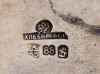 Antique 88 Silver Enamel Icon Skladen by Hlebnikov (5000)