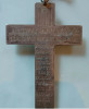 Antique 19c Russian 84 Silver Priest Cross (1734)