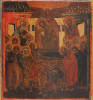 Antique 18c Russian icon of Dormition (25091)