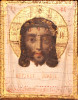 Antique 19c Russian icon of the " Mandylion"(5693)
