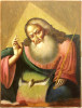 Antique 18c Russian icon of God The Father (9450)