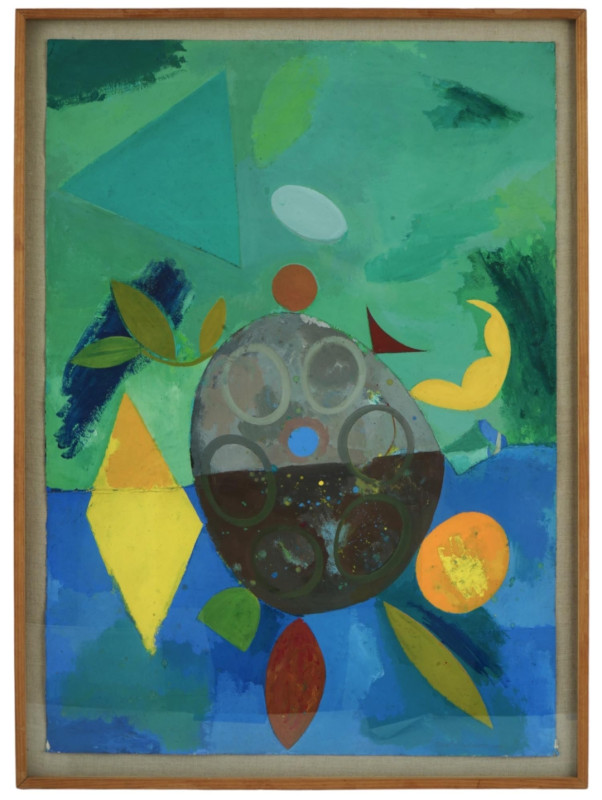 American Karina Cavat Kachadoorian Abstract Abstract Painting (0119)