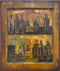 Antique 19c Russian icon of Month September (1202)