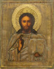 Antique 19c Russian Icon of Christ (1150)