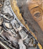 Antique 18c 84 Silver Russian icon of the John the Baptist (13630)