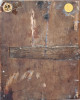 Antique 19c Russian icon of John the Baptist & life scenes (1371)