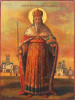 Antique  Russian icon of Vladimir