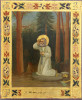 Antique Russian 19c Icon Of Seraphim of Sarov (9126)
