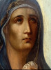 Antique 19c Russian icon of Mary Praying