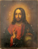 Antique 19c Russian Icon of Christ (11337)