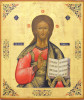 Antique 19c Russian Icon of Christ on gold (11031)
