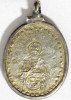Antique 19c 84 Silver Russian Double Sided Pendant (8698)