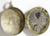 Antique 19c 84 Silver Russian Double Sided Pendant (8697)