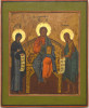 Antique 19c Russian Icon of Deesis (14361)