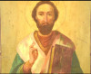 Antique 19c Russian Icon of St John Chrysostom (13686)