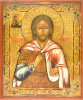 Antique 19c Russian Icon of St Nikita (13610)