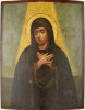 Antique 19c Russian Icon of St Mary Magdalena (13642)
