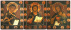 Antique 19c Russian icons of Deesis (4777)