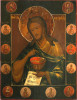 Antique 19c Russian icons of Deesis (4777)