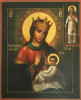 Antique 18c Russian icon of Balykinskaya (4764)