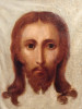 Antique 19c Russian Icon of Christ Mandylion (5125)