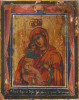 Antique 18c Russian icon of Vladimir (2610)