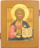 Antique 18c Russian icon of Christ (9607)