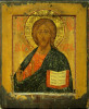 Antique 18c Russian icon of Christ (7114)