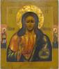 Antique 19c Russian icon of Christ (14498)