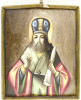 Antique 19c Russian Icon of Tikhon (14826)
