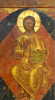 Antique 18c Russian Icon of Christ The Almighty Enthroned (14578)