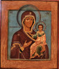 Antique 19c Russian icon of Smolensk(2429)