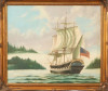 Antique Oil Painting Signed by T.Story (0050)