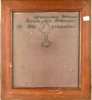 Antique 19c 84 Silver Russian Embroidery icon of Dmitry Rostovsky & Alexander Svirskiy (13681)