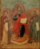 Antique 18c Russian Icon of Deesis (11300)