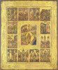 Antique 18c Russian Icon of the Resurrection (15054)
