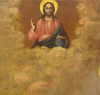 Antique Monumental 19c Russian Icon of the Peter and Paul (15047)